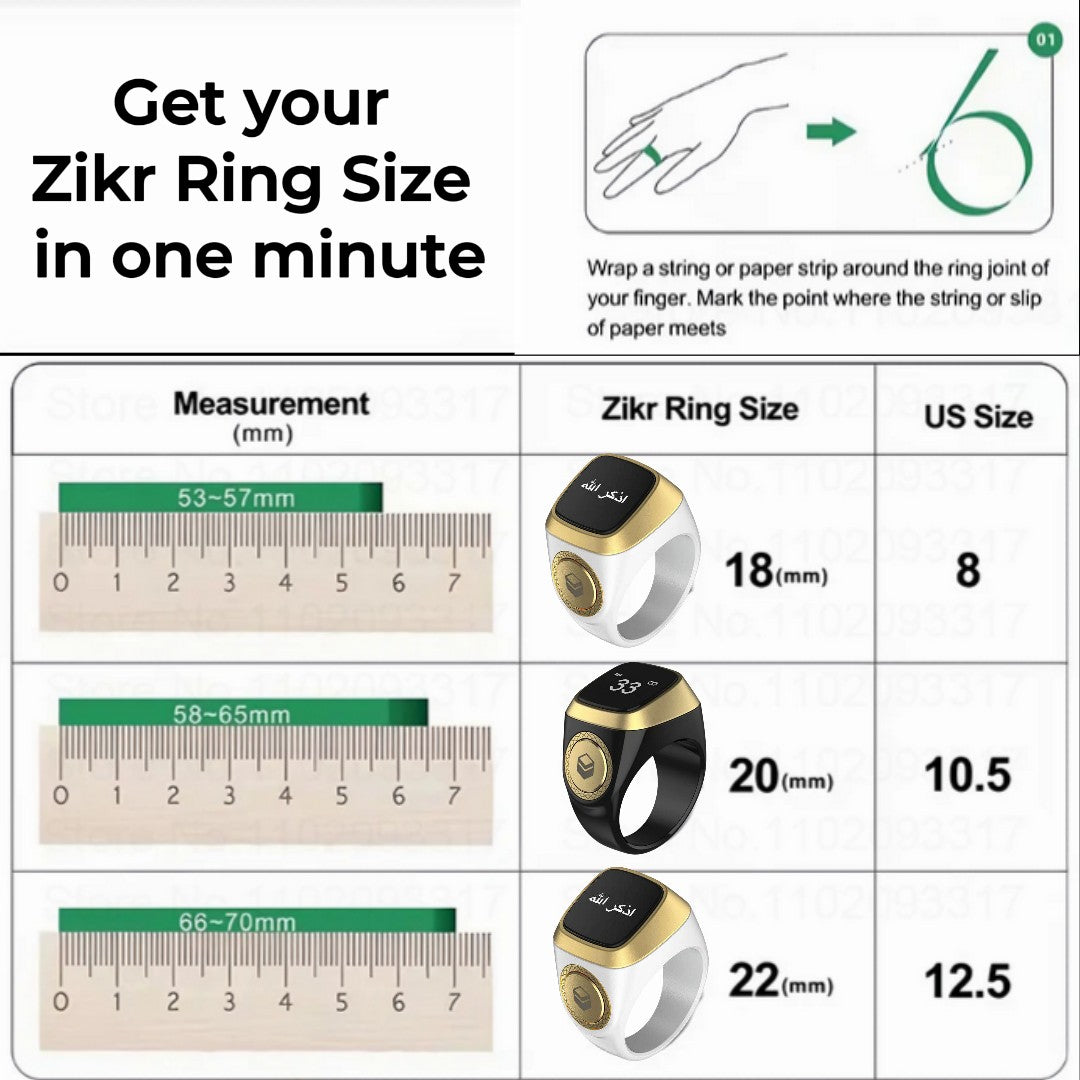 ZIKRZEN™ | TASBEEH RING